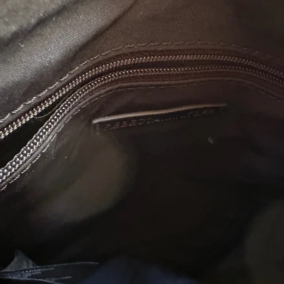 Rebecca MinKoff Black messenger crossbody bag, CB2204 - Picture 5 of 6